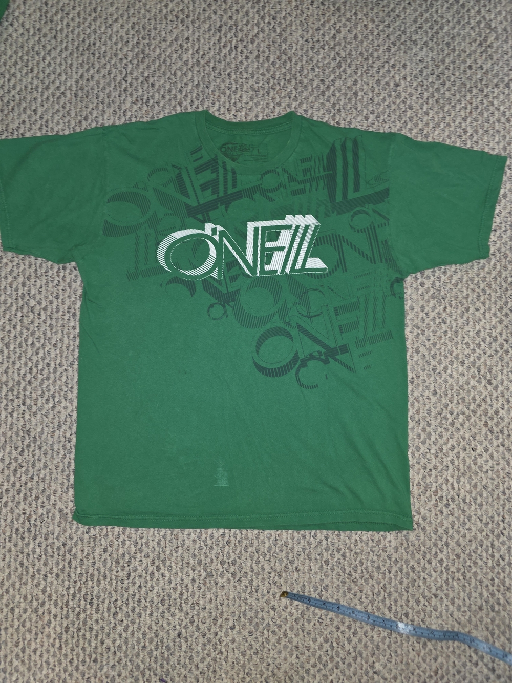 Y2k O'Neill' Green Graphic Logo Tee